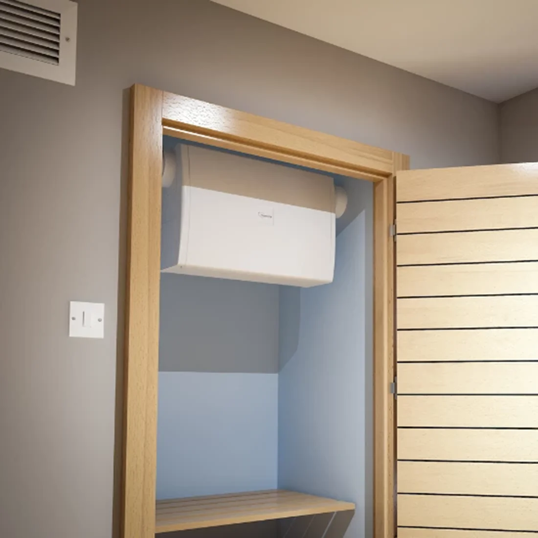 Flat Master 2000L Wall Mounted Positive Input Ventilation System - Image 2