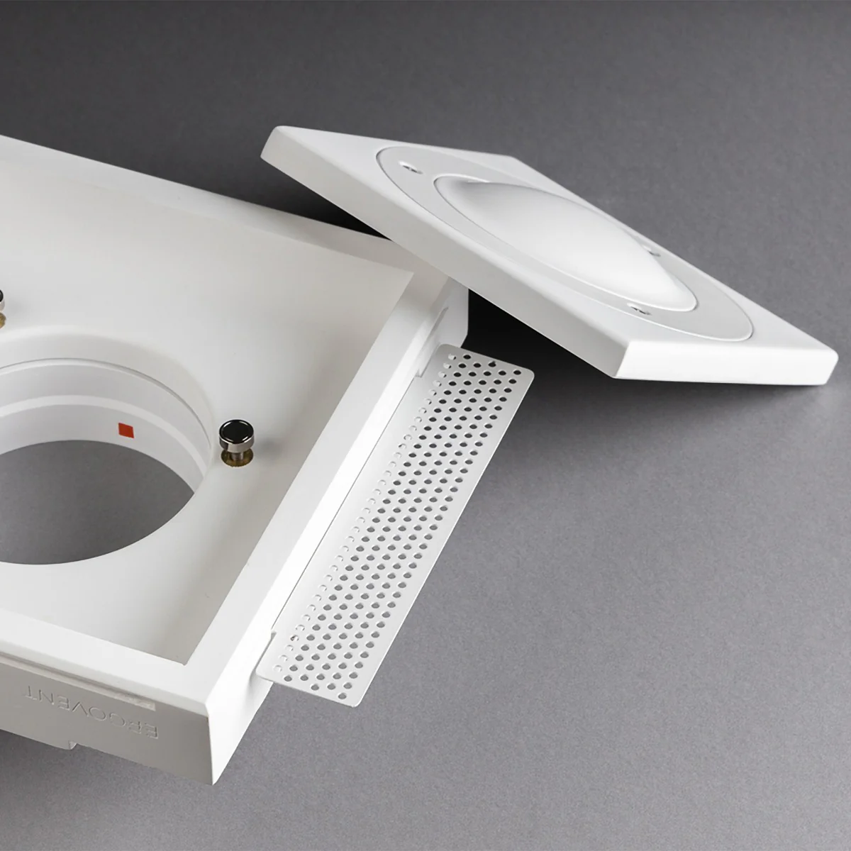 100mm KVADRO Invisible Ceiling Air Valve - Image 6