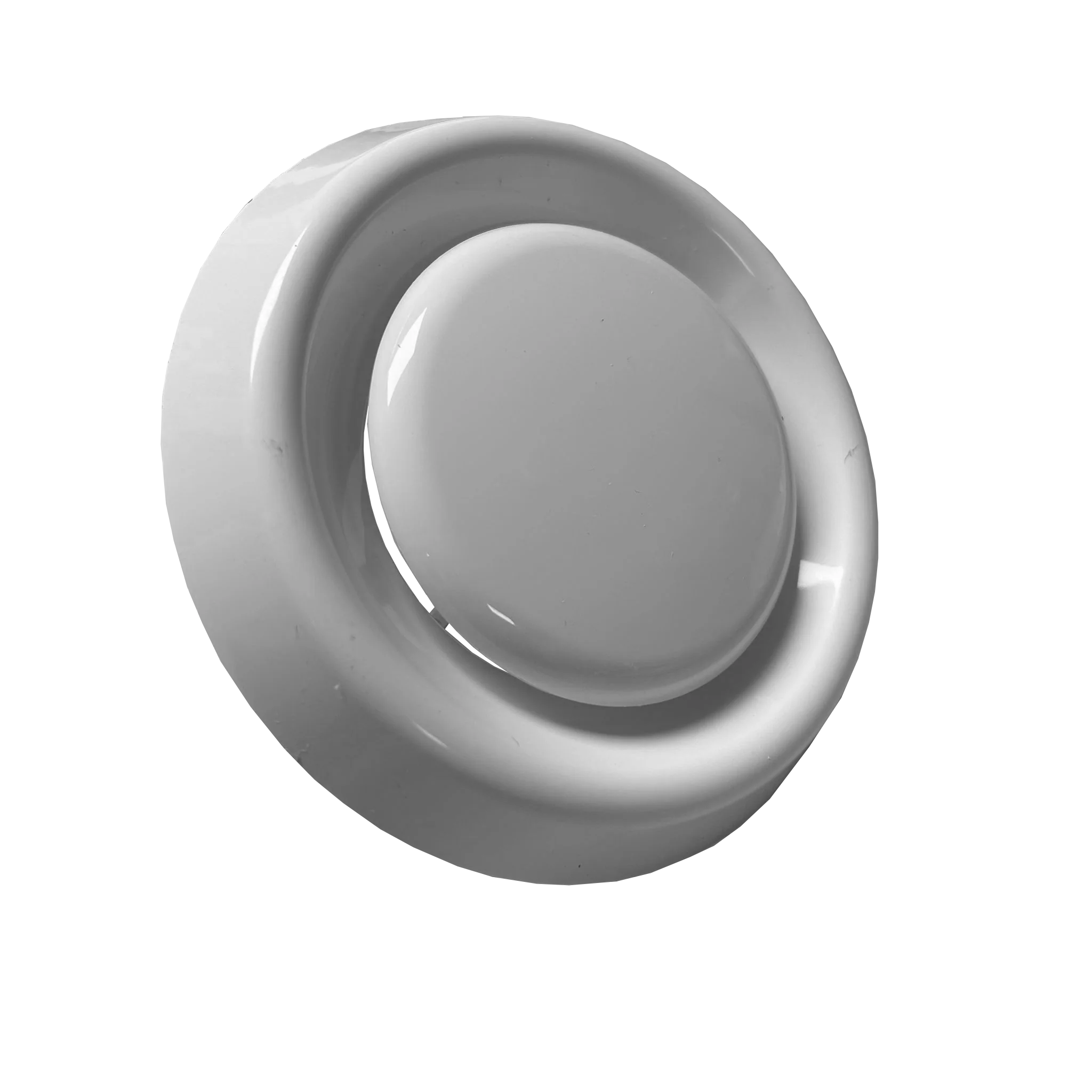 100mm - Air Valve PVC (white)