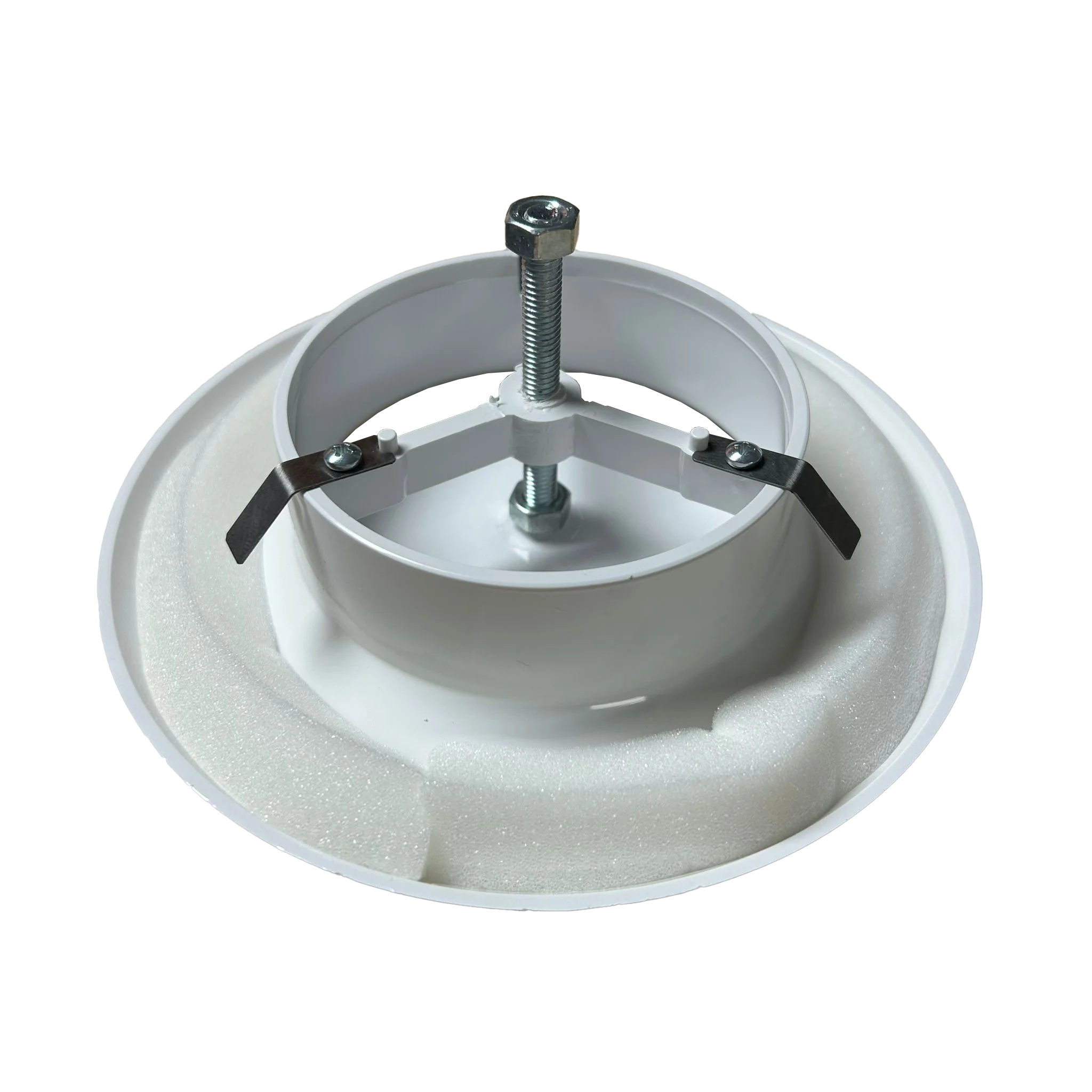 100mm - Air Valve PVC (white) - Image 4