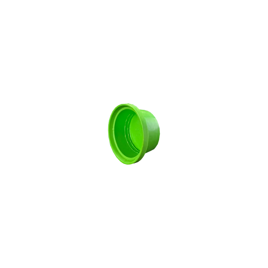 Quiet-Vent - 75mm Blanking Green Cap for Pro S/Steel Distribution Box