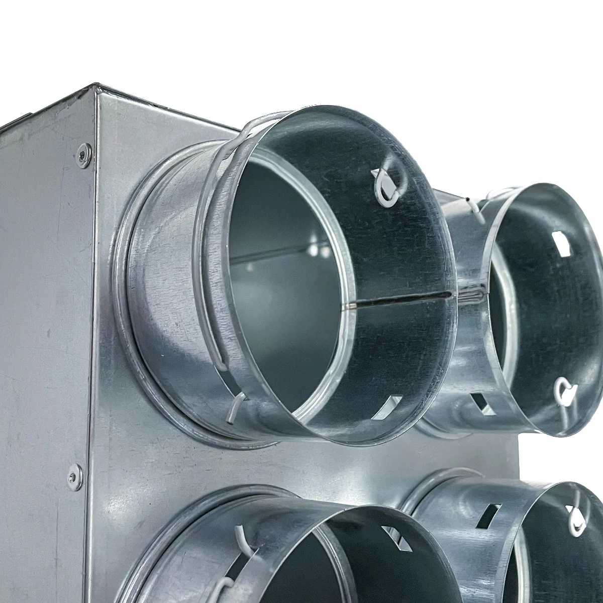 Quiet-Vent 90mm 4 point Adjustable Rear entry Distribution box 125mm Spigot - Image 3
