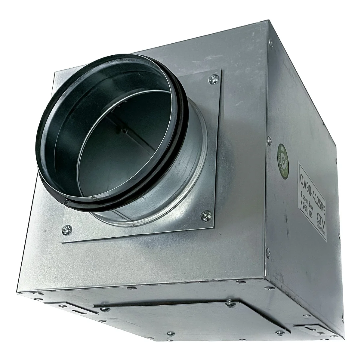 Quiet-Vent 90mm 4 point Adjustable Rear entry Distribution box 125mm Spigot - Image 4