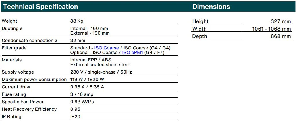 Zehnder ComfoAir Flex 350 MVHR - Image 5